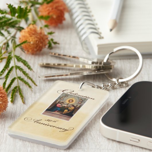 第50回聖霊祭壇の天使 キーホルダー (正面右)