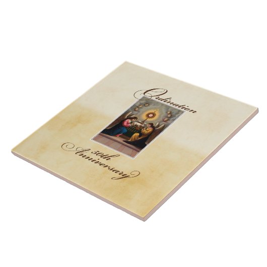 第50回聖霊祭壇の天使 タイル (側面)