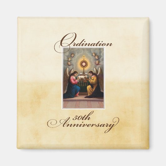 第50回聖霊祭壇の天使 マグネット (正面)