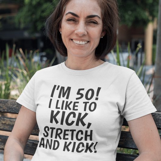第50回誕生日おもしろいレディースTシャツ Tシャツ
