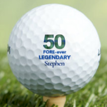 第50回誕生日ゴルファー贈り物、FORE-ever Regendal 50