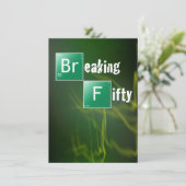 第50回誕生日パーティーの開催 招待状 (スタンド正面)