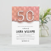 第50回誕生日パーティーへの招待 招待状 (スタンド正面)