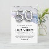 第50回誕生日パーティーへの招待 招待状 (スタンド正面)