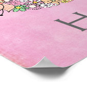 第50回誕生日パーティー番号バナーポスター（大） ポスター (角)