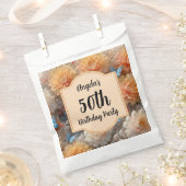 第50回誕生日パーティー フェイバーバッグ (クリップ留めされた状態)