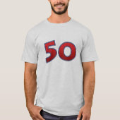 第50回誕生日パーティー Tシャツ (正面)