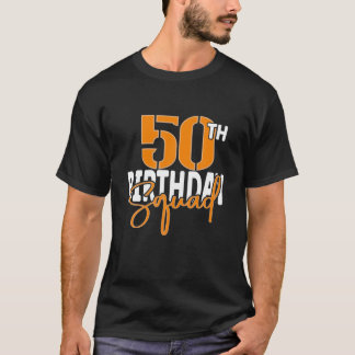 第50回誕生日分隊グループ Tシャツ