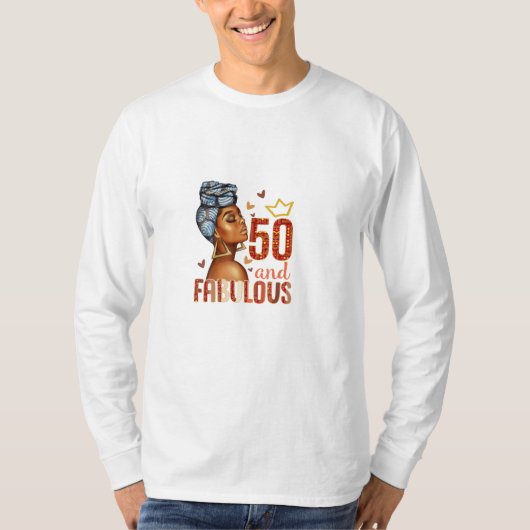 第50回誕生日 Tシャツ (正面)