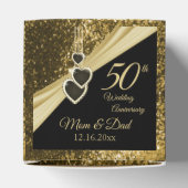 第50回金ゴールドグリッター フェイバーボックス (上部)