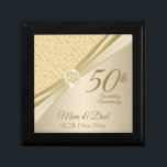 第50回金ゴールドダイヤモンド記念日 ギフトボックス<br><div class="desc">50th金ゴールドダイヤモンド記念日デザイン記念ギフトボックスをパーソナライズする準備ができている。このデザインは、単に文字を変更することにより、誕生日、結婚婚約、卒業、退職などの他のイベントや大事な行事に適している。😊この製品は100%カスタマイズ可能。グラフィックや文字の追加、削除、移動、サイズ変更、変更のまわりに、回転など… ✔(「編集デザイン」領域の単クリック位) ⭐99%の私のデザインはレイヤーで行われる。これにより、グラフィックと文字のサイズ変更と移動が簡単され、各のまわりに製品に完全にフィットするようになります。📌 (ご注文の前に必要なグラフィックのサイズ変更や移動を必ず行もしう)また、他のZazzle製品で「デザインの転送」ができ、Zazzleのアイテムのほとんどに合わせてデザインを調整できる。（以下の転送領域を参照）このデザインは、プロフェッショナルプリント用の高解像度ベクトルおよび/またはデジタルグラフィックスで作成される。📌注意： (これはプリント。全てのZazzle製品デザインは離れ「プリント」であり、このページの横にある「この製品について」に記載されていない限り)デザインは画面や製品に表示されているとおりに「正確に」印刷される…だから、正しい領域に収まるグラフィックや文字のサイズ変更やスペルの変更、フォントの好み。"デザインのみもし"に関するご質問がある連絡か、必要な救済は✉ siggyscott@comcast.netまでお電話ください。または私のストアのリンクをご覧ください。 https://www.zazzle.com/store/designsbydonnasiggy （コピーアンドペースト）私は喜んで幸せになります。📌その他の質問（送料、返金、印刷、製品など）はZazzleまたはMaker連絡DIRECTLY⭐お願い⭐。私の店のサポートとストップを感謝する – DesignsbyDonnaSiggy.©ドナ・シーグリスト⭐⭐⭐ ZAZZLEは100%の満足を約束する。絶対もしに好きじゃないザズルが取り戻す！⭐⭐⭐ 1-888-8ZAZZLE (1-888-892-9953)電話番号：月～金：午前9時～午後5時（午後12時～午後8時）</div>