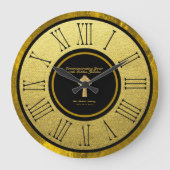 第50回金ジュビリー叙任記念カスタム会 ラージ壁時計 (正面)