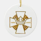 第50回金ジュビリー祭司叙位記念日 セラミックオーナメント (正面)