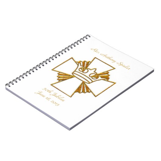 第50回金ジュビリー祭司叙位記念日 ノートブック (左側)