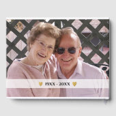 第50回金結婚金記念写真 ゲストブック (裏面)