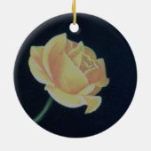 第50回金結婚金記念日バラ セラミックオーナメント (裏面)