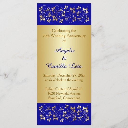 第50回願結婚書の更新プログラム プログラム (正面)