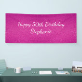 第50回50回ピンクのキラキラハッピーバースデーパーティー2024 横断幕 (トレードショー)