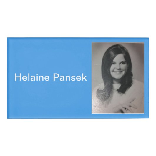 第50学校懇親会の名札 名札 (正面)