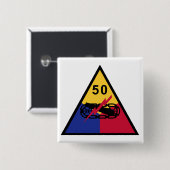 第50師団 缶バッジ (正面&裏面)