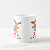 第50彼女のための記念日のギフト コーヒーマグカップ (中央)