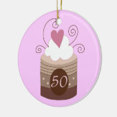 第50彼女のための誕生日プレゼントのアイディア セラミックオーナメント (左)