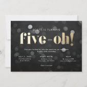 第50招待状ファイブオー 招待状 (正面)