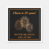 第50期クラス懇親会ナプキンス スタンダードカクテルナプキン (正面)