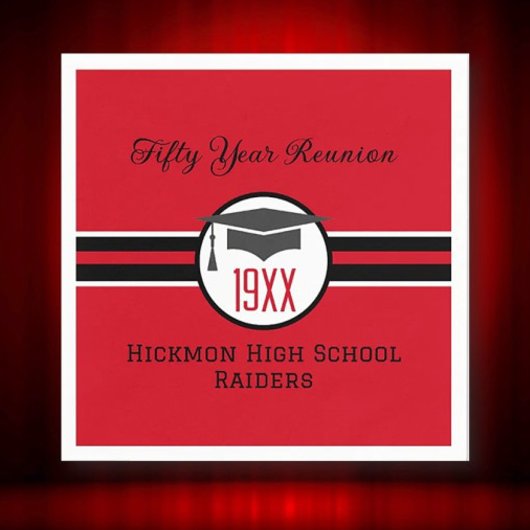 第50期クラス懇親会パーティーナプキン スタンダードカクテルナプキン