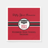 第50期クラス懇親会パーティーナプキン スタンダードカクテルナプキン (正面)