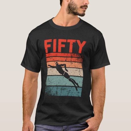 第50期泳ぎ50 Tシャツ (正面)