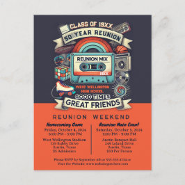 第50期高校懇親会レトロズローバック ポストカード