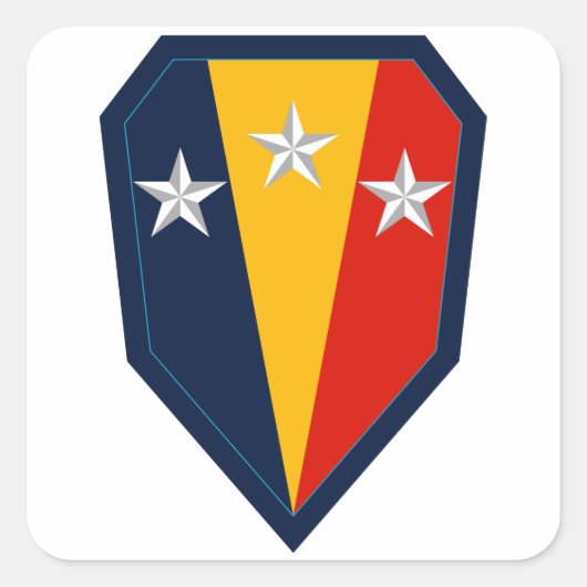 第50歩兵旅団戦闘チーム(BCT) スクエアシール (正面)