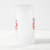 第50男性へ誕生日のビールのジョッキのギフト フロストグラスビールジョッキ (中央)