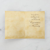 第50祭壇の聖職授与式記念日の天使 カード (内部)