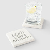 第50種懇親会ギフト、マーブルコースター ストーンコースター (横)