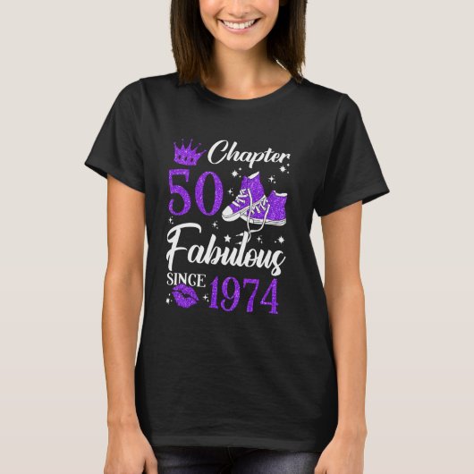 第50章1974年50回誕生日贈答品 Tシャツ (正面)