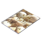 第50結婚記念日の来客名簿の夏の貝 ノートブック (左側)