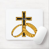 第50結婚記念日w マウスパッド (マウス)