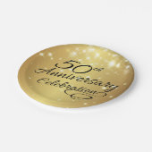 第50記念パーティー ペーパープレート (アングル)