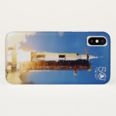 第50記念日のアポロ11月面着陸、土星V: Case-Mate iPhoneケース (裏面(横))