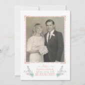 第50記念日のパーティの招待状 招待状 (裏面)