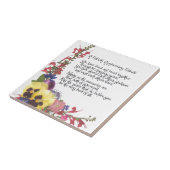 第50記念日の捧げ物 タイル (側面)