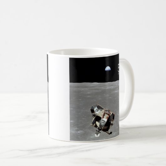 第50記念日、アポロ11代表団の月面着陸: コーヒーマグカップ (正面右)