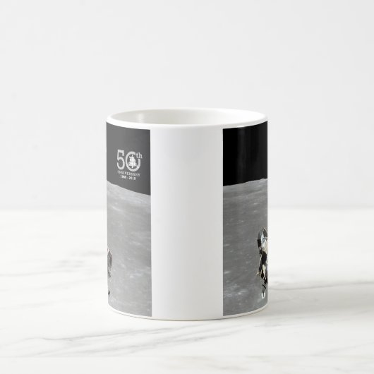 第50記念日、アポロ11代表団の月面着陸: コーヒーマグカップ (中央)