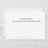 第50誕生会のカジノのスロットマシンの金ゴールド 招待状 (裏面)