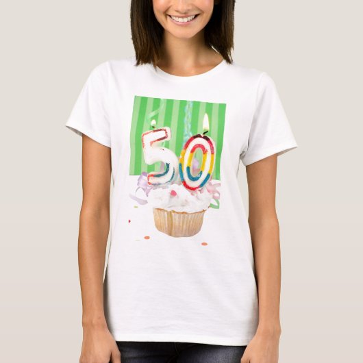 第50誕生会の挨拶 Tシャツ (正面)