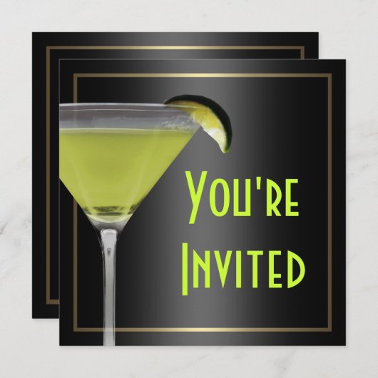 第50誕生会 招待状 (正面/裏面)