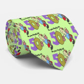 第50誕生日のタイ ネクタイ (ロール)