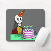 第50誕生日のマウスパッド マウスパッド (マウス)